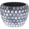 Betónový obal na kvetináč Milano, 15,5 x 11 x 15,5 cm