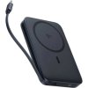 NONAME Baseus Powerbanka PicoGo Qi2 10000mAh 27W s káblom USB-C čierna 6932172679293