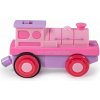 Bigjigs Rail Elektrická lokomotíva Silná ružovka