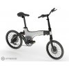 Sharvan City 3 speed 18 skladací bicykel, biela/čierna, poškriabaný