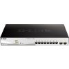 D-Link DGS-1210-10MP/E 10-Port Gigabit PoE+ Smart Switch inc. 2x SFP Ports, POE budget 130W