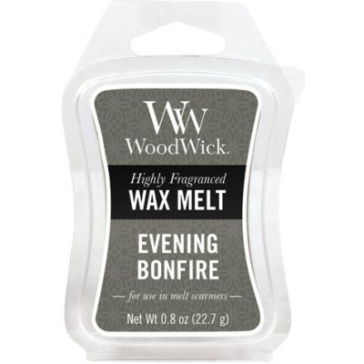 WoodWick vonný vosk Evening bonfire 22,7 g
