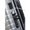 Samsonite PROXIS SPINNER 55/20 EXP s USB portom, 38/44 l- príručný rozšíriteľný kufor 55x40x20/23 cm 126035 - Silver - proxis 126035
