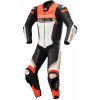 ALPINESTARS kombinéza MISSILE V2 TECH-AIR Ignition 1-dielna black/white/fluo red - 52