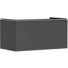 Hansgrohe Xelu Q Umývadlová skrinka, 50x98x55 cm, 1 zásuvka, matná sivá/matná biela 54059700-HG