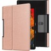 VSETKONAMOBIL 19075 LEATHER Zaklápací obal Lenovo Yoga Smart Tab 10 ružovozlatý