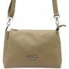MiaMore kožená kabelka taupe KZ48218