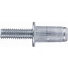 Skrutky nitovacie pozinkované, M4x12mm, 50ks, FORTUM