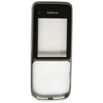 Kryt Nokia C2-01 predný strieborný