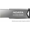 16GB ADATA UV250 USB 2.0 kovová AUV250-16G-RBK