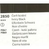 UMTON Akvarelové farby 2,6 ml, rôzne odtiene Odtieň: 2850 - Čierna kostná