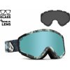 Snowboardové okuliare Volcom Attunga spritz/black | ice chrome+dark grey 23/24 - Odosielame do 24 hodín