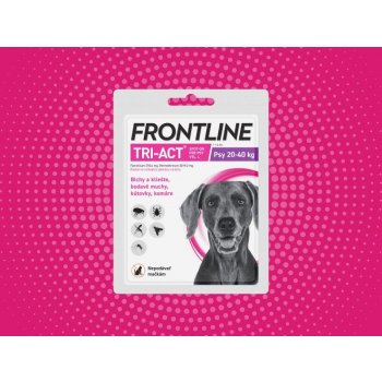 Frontline Tri-Act Spot-On Dog L 20-40 kg 1 x 4 ml