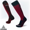 SKIALP NEW merino celo elastickej podkolienky Moose Červená XS 1 pár