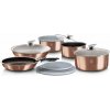 BERLINGERHAUS Sada riadu s odnímateľnou rukoväťou 12 ks Rosegold Metallic Line (BH-1591)