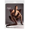 Cottelli Collection, Saténové erotické pančuchy, čierná