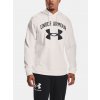 Under Armour Pánska mikina RIVAL TERRY BIG LOGO HD Biela XL