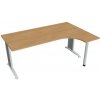 stôl ergo ľavý 180x120 cm - FE 1800 L dub