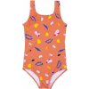Dievčenské jednodielne plavky Wouki Vann - Coral 164