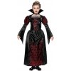 Kostým upírka dievčenské - 128 cm / 5-7 let