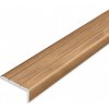 Schodová hrana samolepiaca - Dub Alba 24,5x10 mm 2,7 m