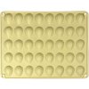 Toro Silikónová forma orech 33,5x25,8x1,3 cm 40 ks krémová