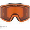 uvex ignite LG okuliare, white matt orange-clear S2