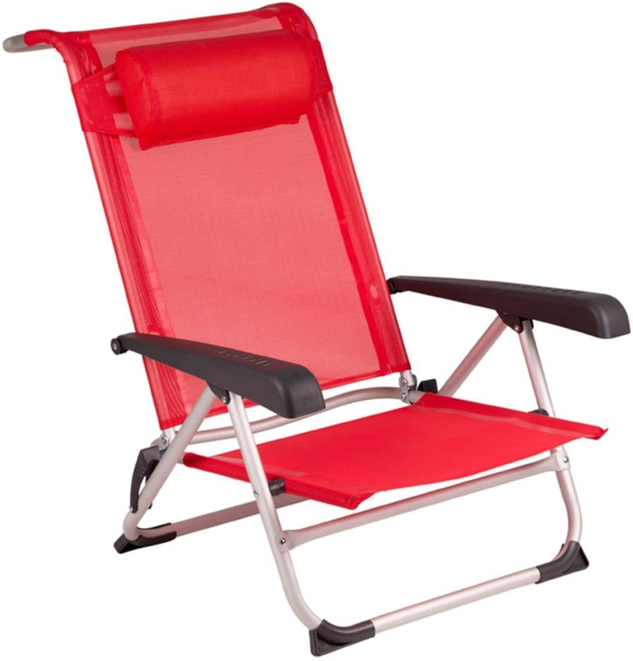 Red Mountain Hliníková plážová stolička, červená, 1204793 od 62,17 € -  Heureka.sk