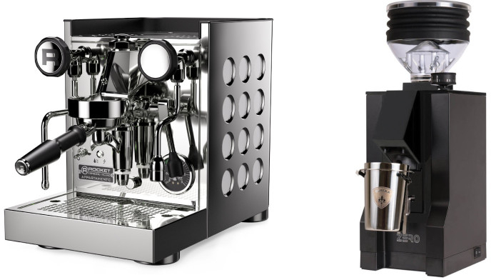 Set Rocket Espresso Appartamento TCA + Eureka Mignon Zero