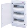 ECM36PO bytová rozvodnica 36 (3x12) modul podomietková biele dvierka IP40 001101017 ETI