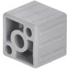 Plastová spojka - skrutkovací blok do profilu 25x25x2mm