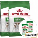 Royal Canin Mini Adult 8 kg + kapsičky Mini Adult 12 x 85 g