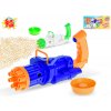 Bublifuk pištole 19cm na batérie s náplňou 50ml 2farby v krabičke