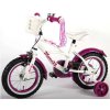 Volare - Detský bicykel Heart Cruiser biely/fialový 12