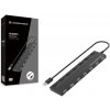 Conceptronic HUBBIES08B hub USB 2.0 480 Mbit/s Čierna (HUBBIES08B)