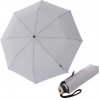 Knirps Chrome Matt Manual Melange Grey - elegantní skládací deštník šedá 9580414118