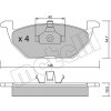 METELLI Sada brzdových platničiek kotúčovej brzdy 22-0211-0