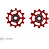 CeramicSpeed kladky prehadzovačky, SRAM AXS Road, 12s NW, červená Coated