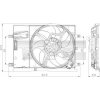 Ventilátor chladenia motora TYC 809-0018