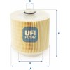 UFI Vzduchový filter 27.598.00