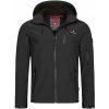 HÖHENHORN HÖHENHORN Pánska softshellová bunda s kapucňou HOHENHORN Breithorn Farba: Čierna, Veľkosť: L