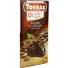 Torras Bezlepková horká čokoláda s kávou bez pridaného cukru 75 g