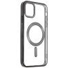 Kryt SWISSTEN Clear Jelly MagStick Metal pre Apple iPhone 11 - transparentný / čierny