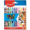 Fixy detské MAPED - COLOR`PEPS ANIMALS 12 farieb