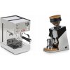 Lelit Anna PL41LEM + Eureka Mignon Single Dose, Chrome & Oak