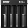 Xtar MX4 nabíjačka pre akumulátory Ni-MH, LiFePo4, Li-Ion