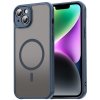 Techsuit – HaloFrost II MagSafe ochranný kryt na iPhone 14 – tmavomodrý