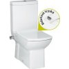 Creavit Lara - stojace WC + bidet 2v1 UNI odpad a ventil