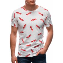Deoti pánske tričko s potlačou Norton bielo červené