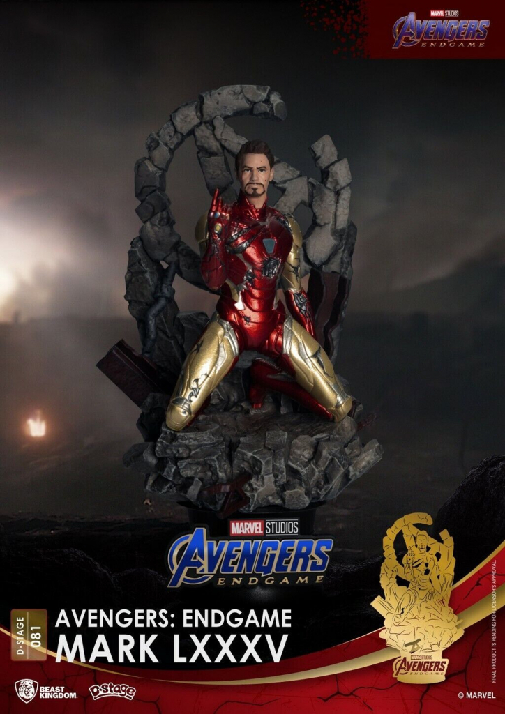 Beast Kingdom Avengers Endgame Iron Man Mark LXXXV